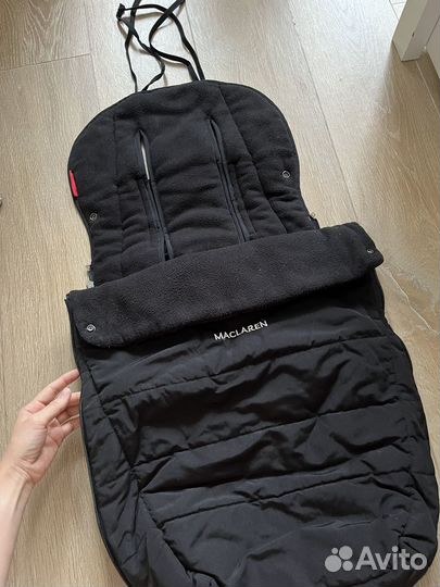 Чехол муфта зимний флис на Maclaren