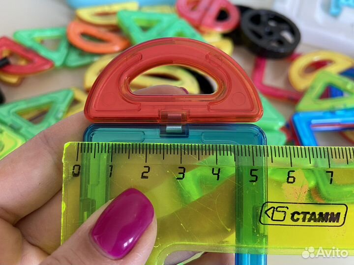 Конструктор магнитный 60 деталей