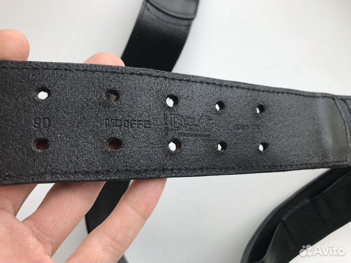 Ремень D&G кожа