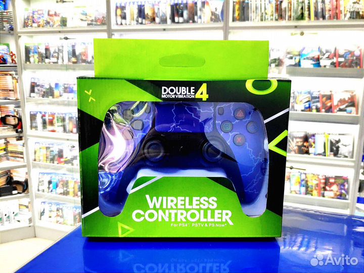 Ps4 gamepad Tornado blue