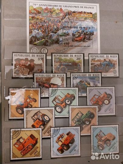 Продаю 5 альбомов. Почтовые марки