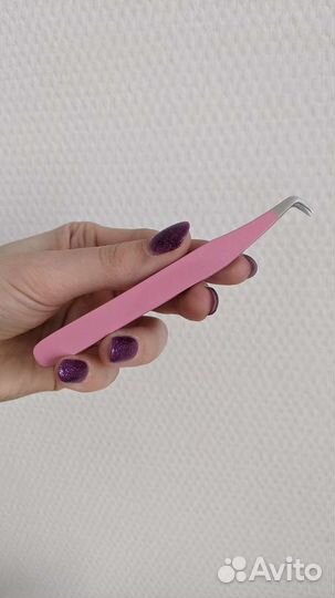 Пинцет для наращивания ресниц