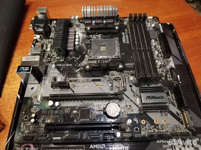 Материнская плата ASRock B450M Pro4 купить в Иркутске | Электроника | Авито