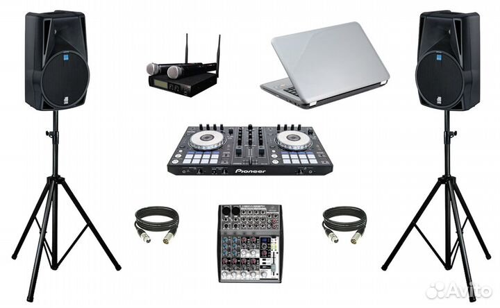 Звук свет на торжество, мероприятие, вечеринку