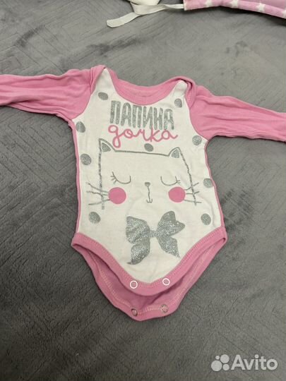 Пакет вещей на девочку 3-6 месяцев