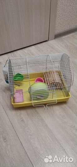 Клетка для хомяка с переноской