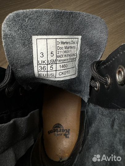 Dr martens ботинки 36