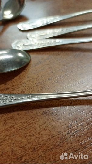 Чайные ложки мельхиор СССР