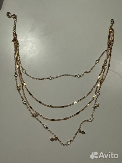 Чокер цепочка ожерелье