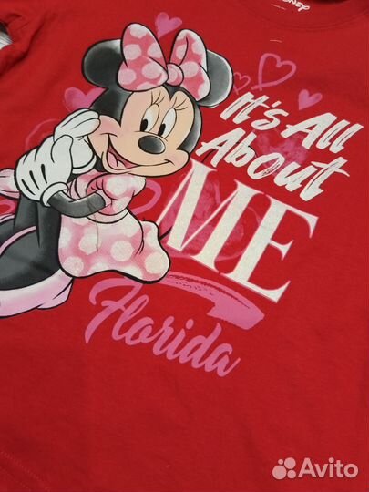 Футболка для девочки 104 110 116