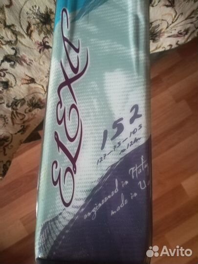 Горные лыжи и ботинки