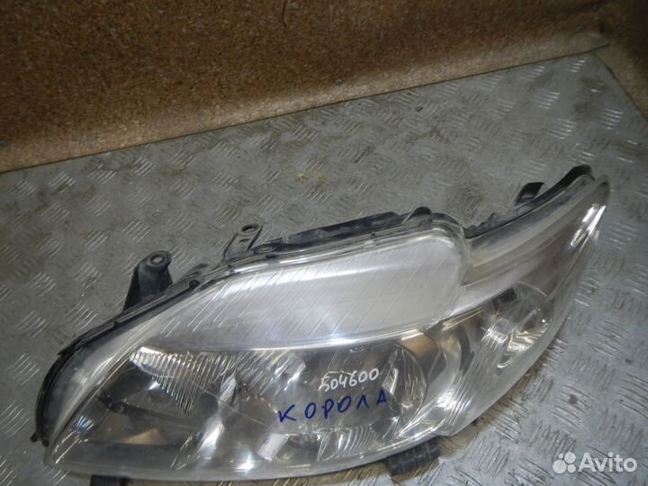 Фара левая, Toyota (Тойота) -corolla 150 (06)