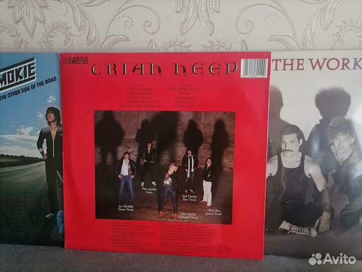 Lp Uriah Heep Abominog 1982 Castle Germany EX +