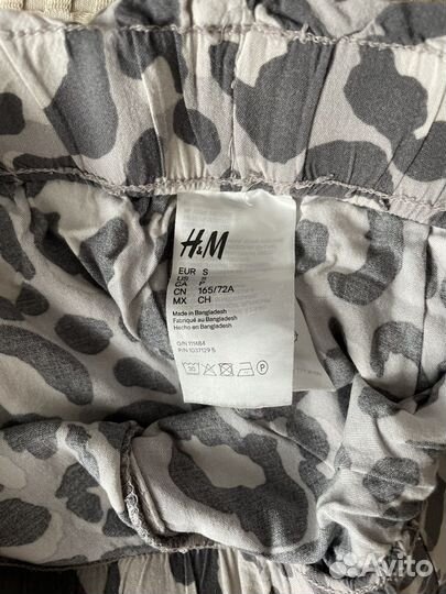 Брюки пижамные hm