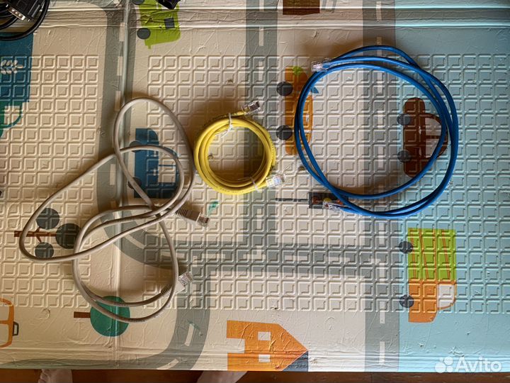 Кабель для интернета + usb