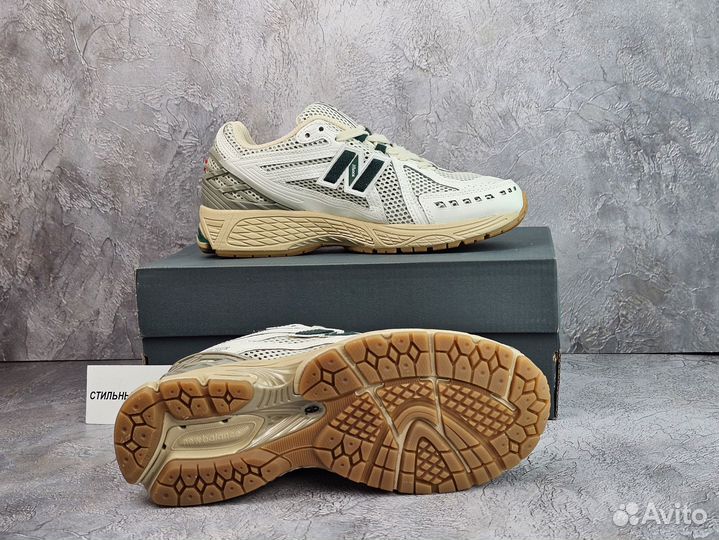 Кроссовки new balance 1906r White green