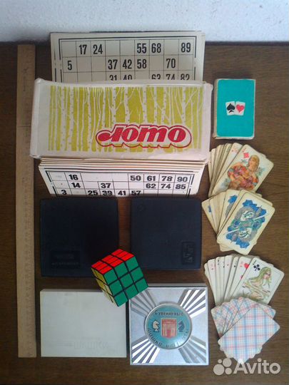 Лото,Шахматы,Шашки,Кубикрубик,Игральные Карты,СССР
