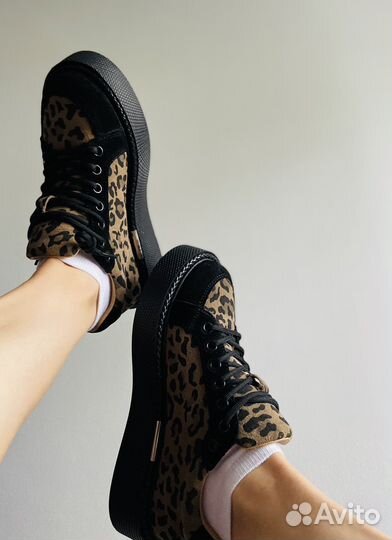 Кеды натуральная замша, р.36