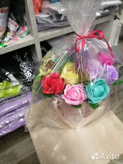 Букет из мыла