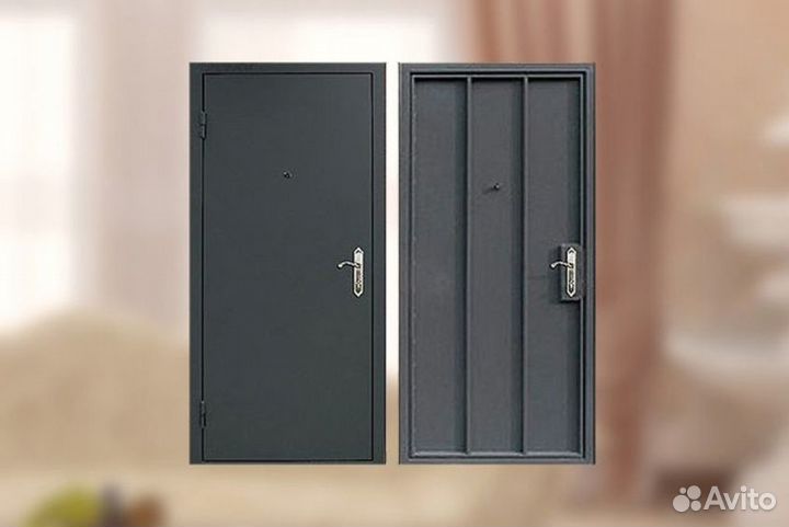 Двери входные металлические