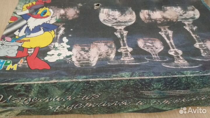 Набор рюмок и стопок + графин