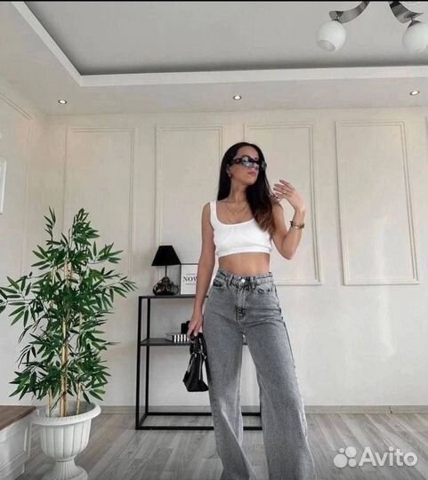 Джинсы клёш женские 2 цвета