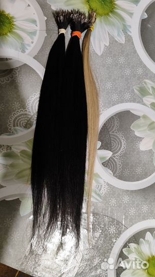 Волосы для наращивания натуральные бу