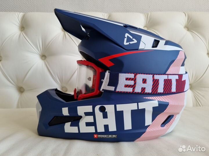 Кроссовый Шлем Leatt Moto 3.5 Helmet Kit Royal V23