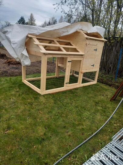 Курятник летний