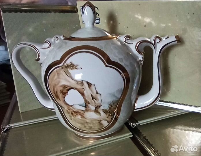 Чайник фарфоровый СССР