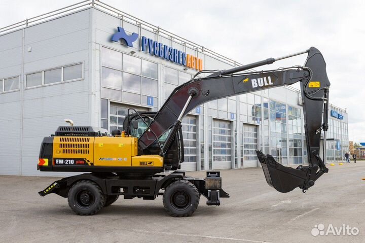 Колёсный экскаватор Bull EW210 Plus, 2023
