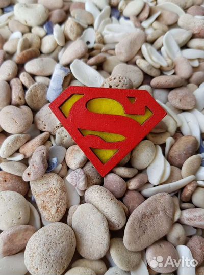 Значок Супермен