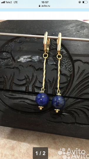 Колье с натуральным камнем