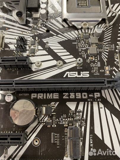 Материнская плата s1151 v2 Asus Prime X390-P