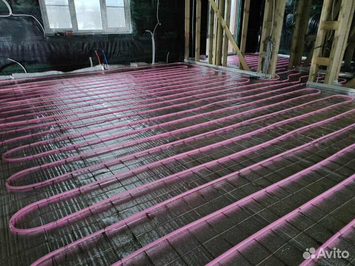 Водяной теплый пол под ключ