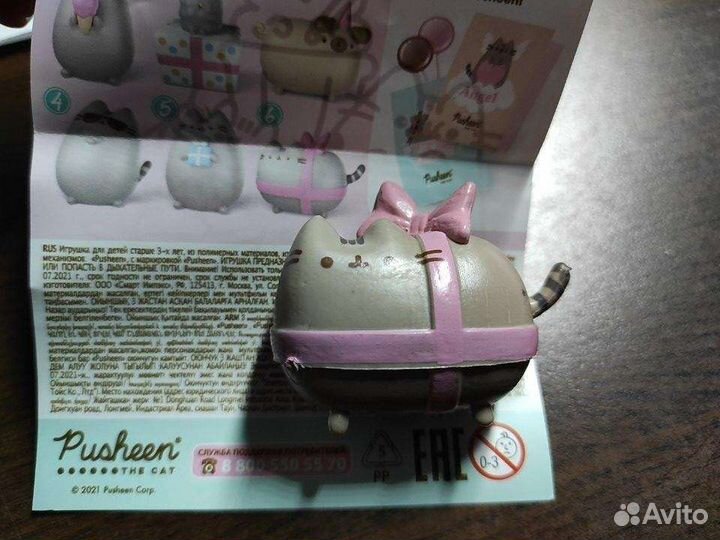 Happy box Pusheen фигурка кошки Пушин