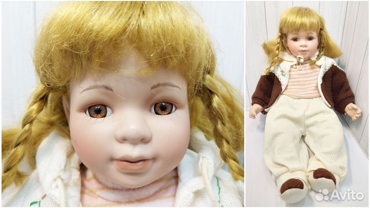 Куклы фарфоровые большие 55-60 см