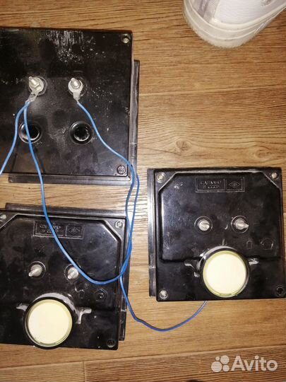 Вольтметры и амперметры СССР 110х110 мм