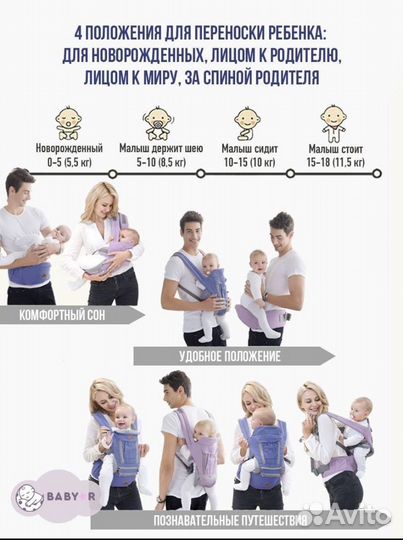 Эргорюкзак Кенгуру Premium