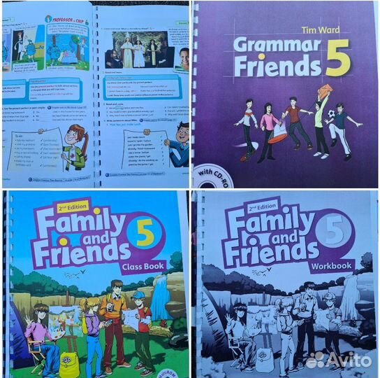 Family and friends 1е, 2е издание, все уровни