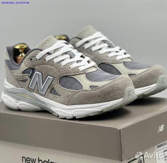 Кроссовки New Balance 990 женские (Арт.54489)