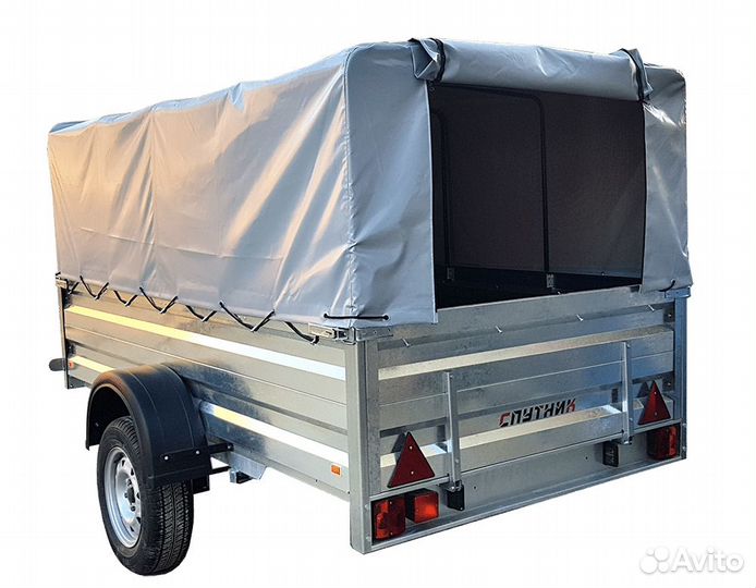 Прицеп спутник 2,2х1,3м оцинкованный