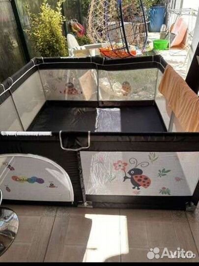 Большой детский манеж бу