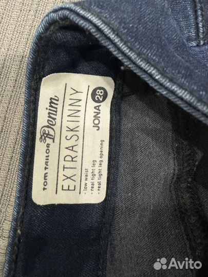 Джинсы скини женские 38(28) р-р 3 шт