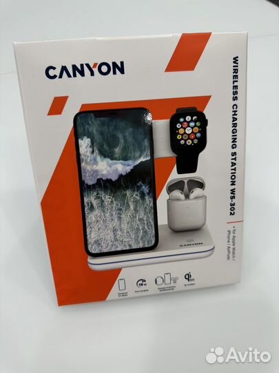 Беспроводное зарядное устройство Canyon wcs302w