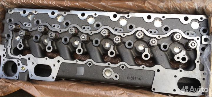 Головка блока цилиндров на Shanghai-CAT C6121