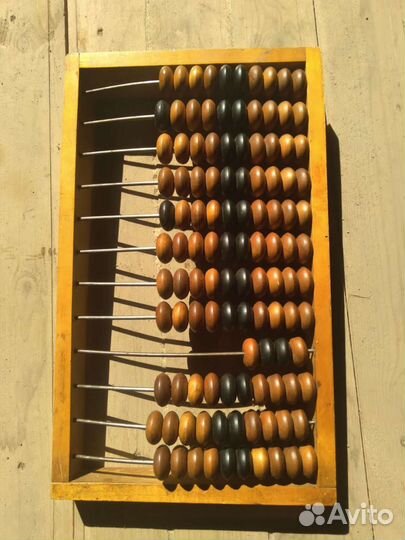 Счеты деревянные