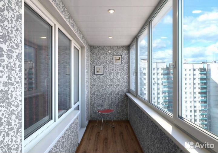 Остекление балконов и лоджий