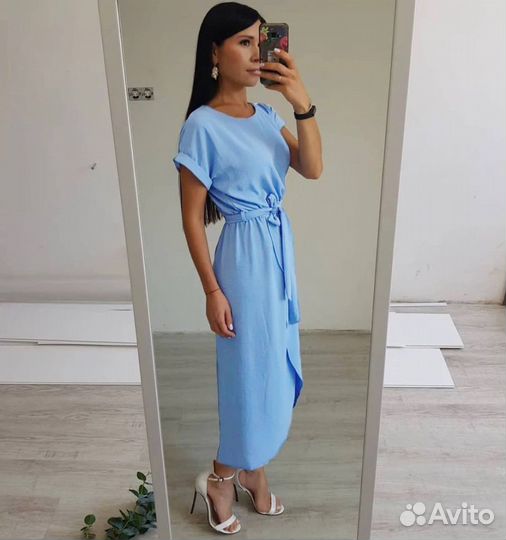 Платье с запахом