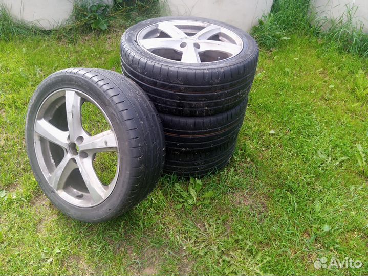 Литые диски r17 на toyota avensis